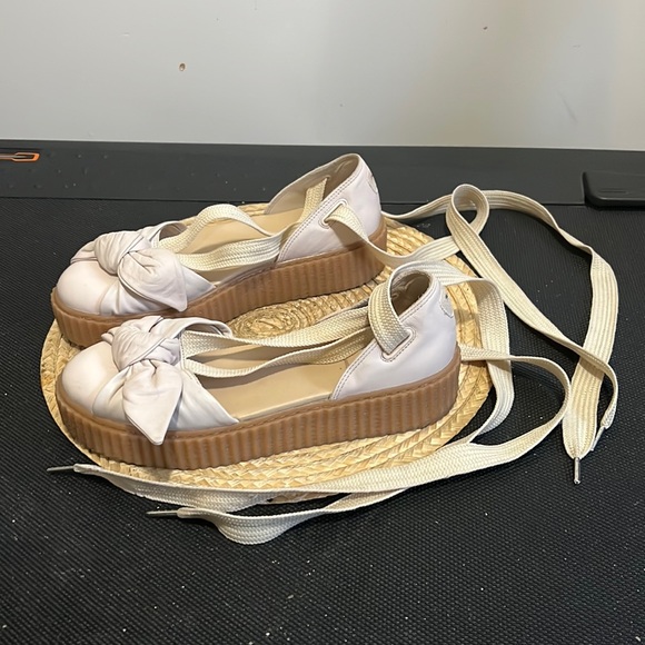 fenty platform sandals